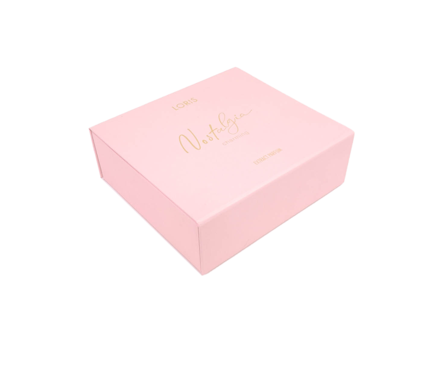 Mıknatıslı Varaklı Mukavva Parfim Kutusu